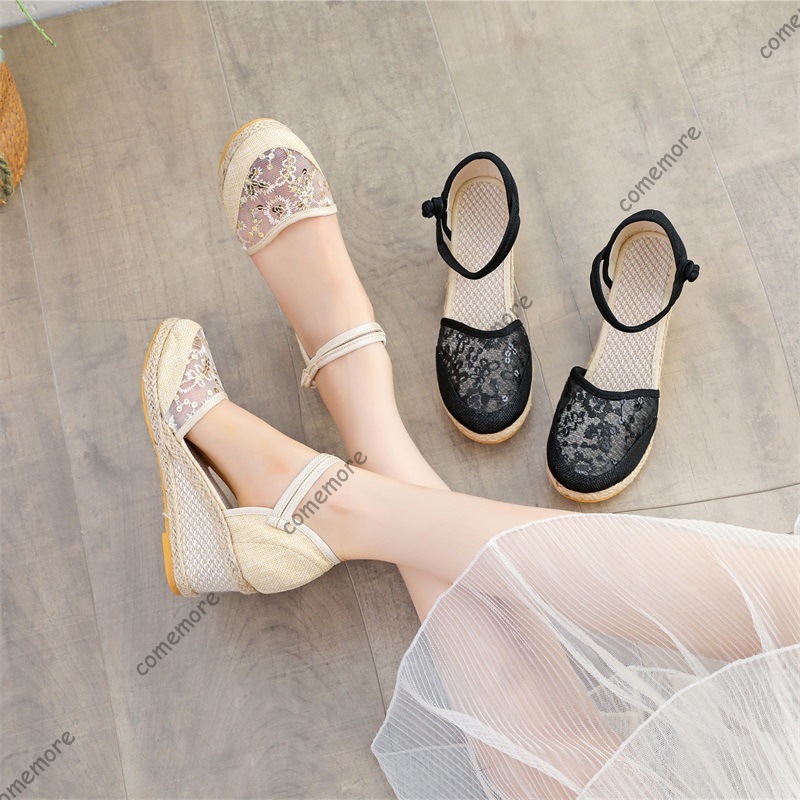 Women's Lace Mesh Espadrille W - Espadrille Sandal Women incelemesi ve fiyatı