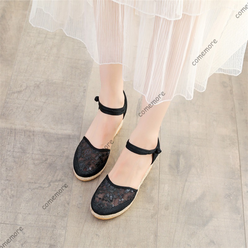 Women's Lace Mesh Espadrille W - Espadrille Sandal Women incelemesi ve fiyatı