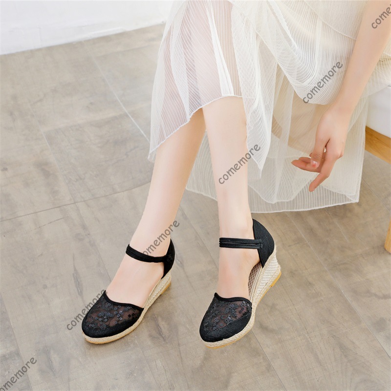 Women's Lace Mesh Espadrille W - Espadrille Sandal Women incelemesi ve fiyatı