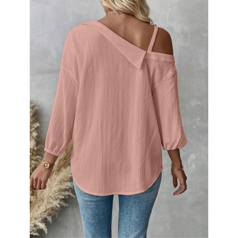 Plus Size1XL-5XL Women Blouses - Off Shoulder Blouse incelemesi ve fiyatı