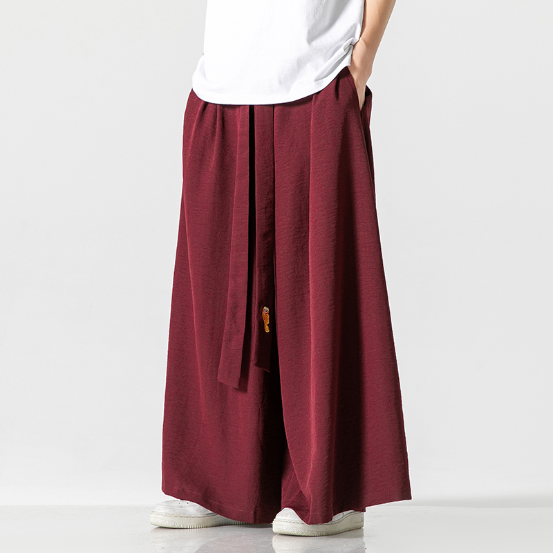 2023 Summer Mens Wide Leg Pant - Japanese Summer Clothing Men incelemesi ve fiyatı