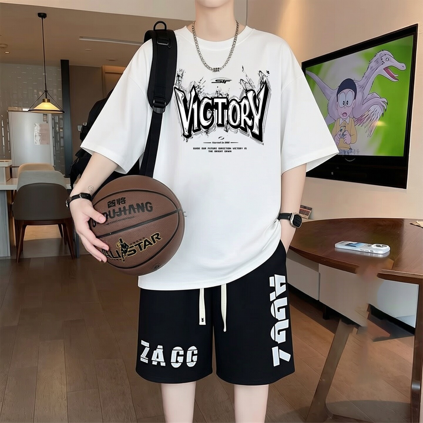 Summer Men T-shirts Sets Youth - Quality Summer Clothing incelemesi ve fiyatı
