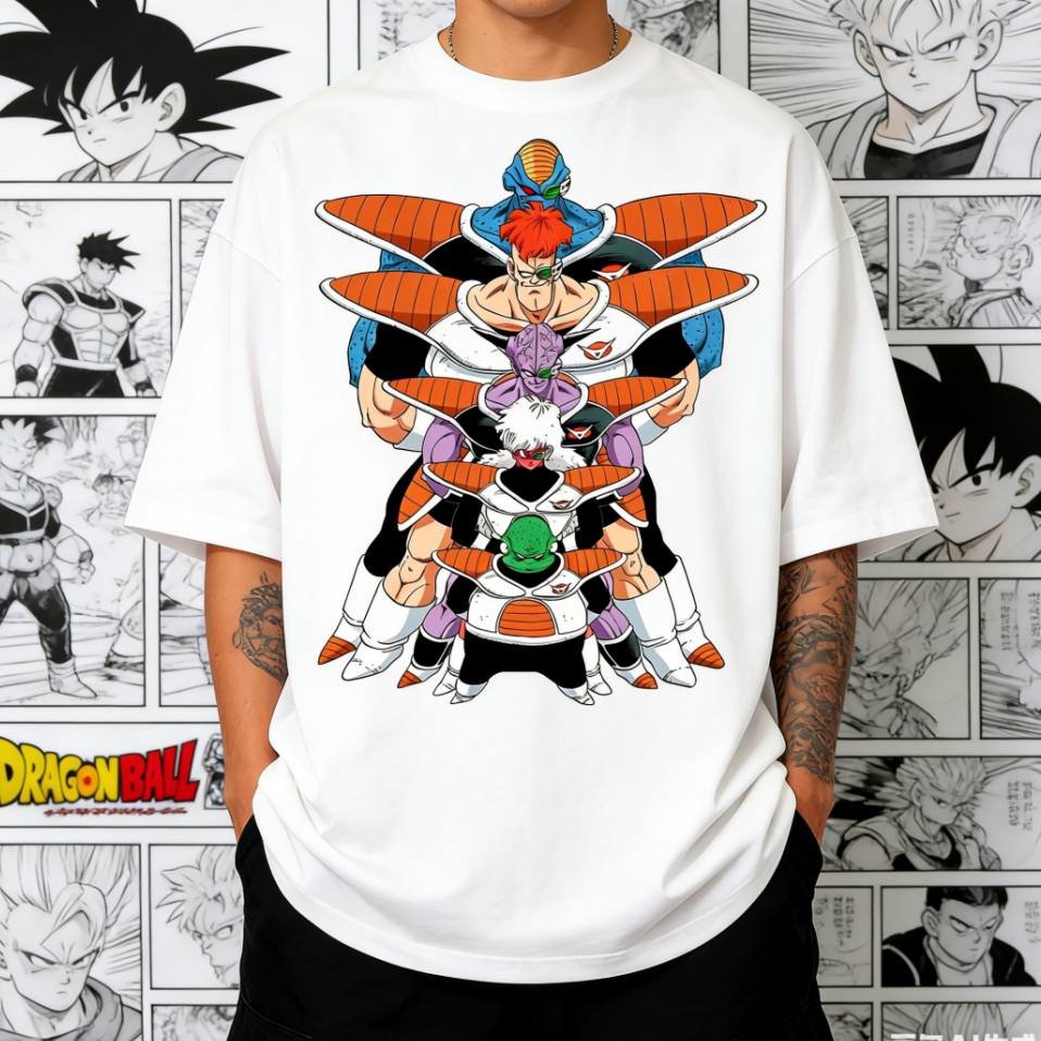 Dragon Ball Ginyu Force T-shir - Japanese Summer Clothing Men incelemesi ve fiyatı
