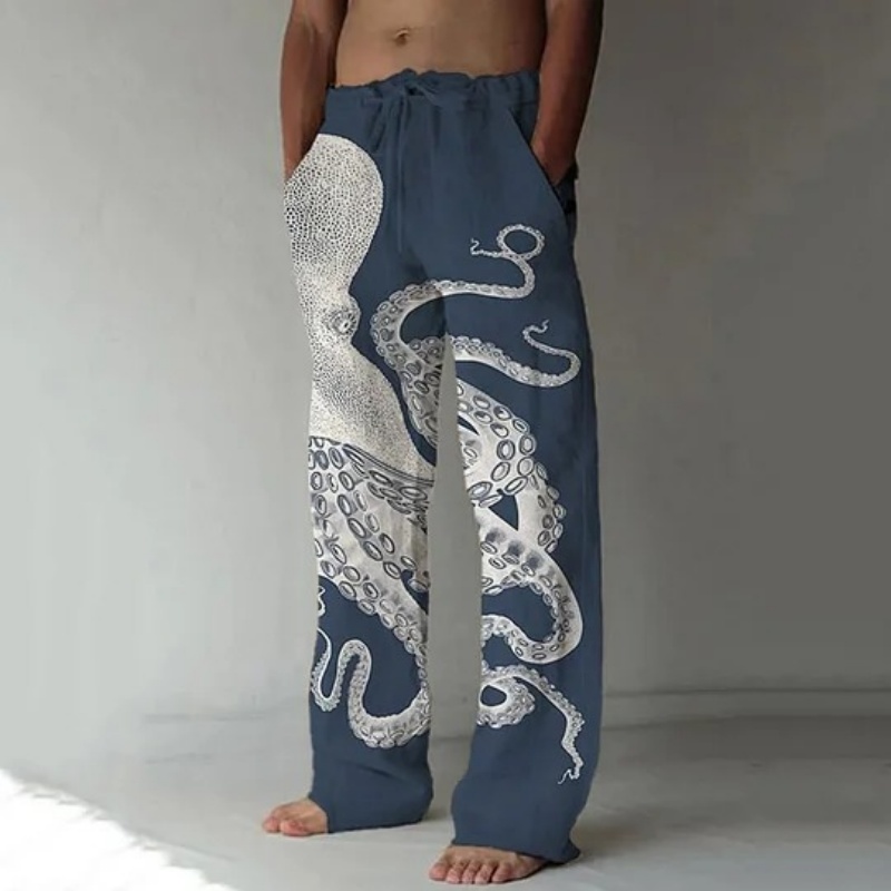 Japanese Art Octopus Graphic P - Japanese Summer Clothing Men incelemesi ve fiyatı