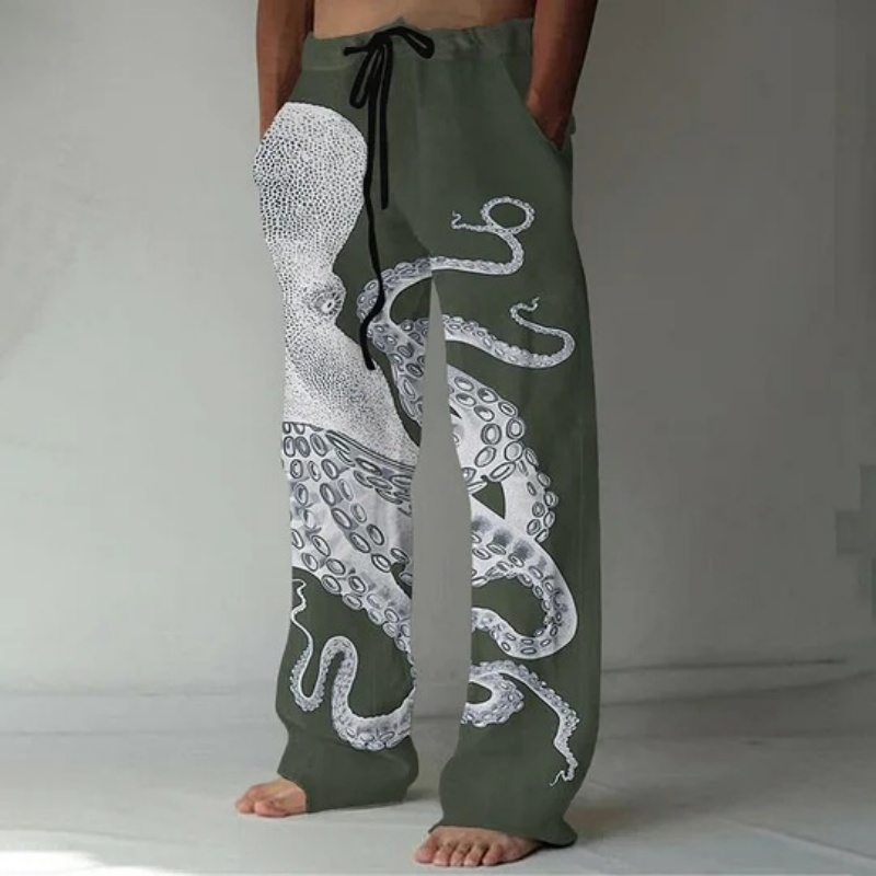 Japanese Art Octopus Graphic P - Japanese Summer Clothing Men incelemesi ve fiyatı