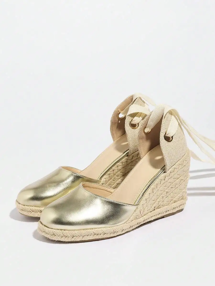 Metallic Cap Toe Espadrille We - Espadrille Sandal Women incelemesi ve fiyatı
