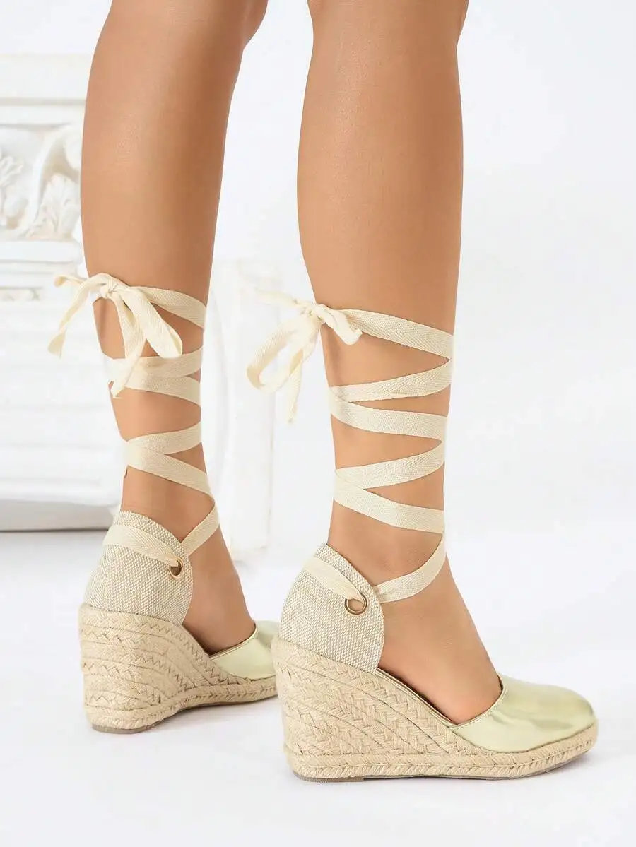 Metallic Cap Toe Espadrille We - Espadrille Sandal Women incelemesi ve fiyatı