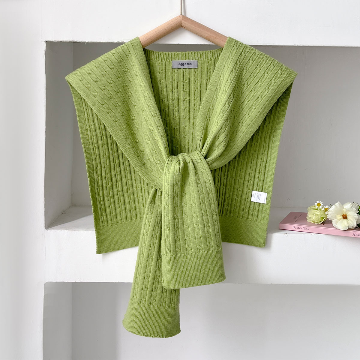 NEW Korean Autumn Knit Shawl F - Off Shoulder Blouse incelemesi ve fiyatı