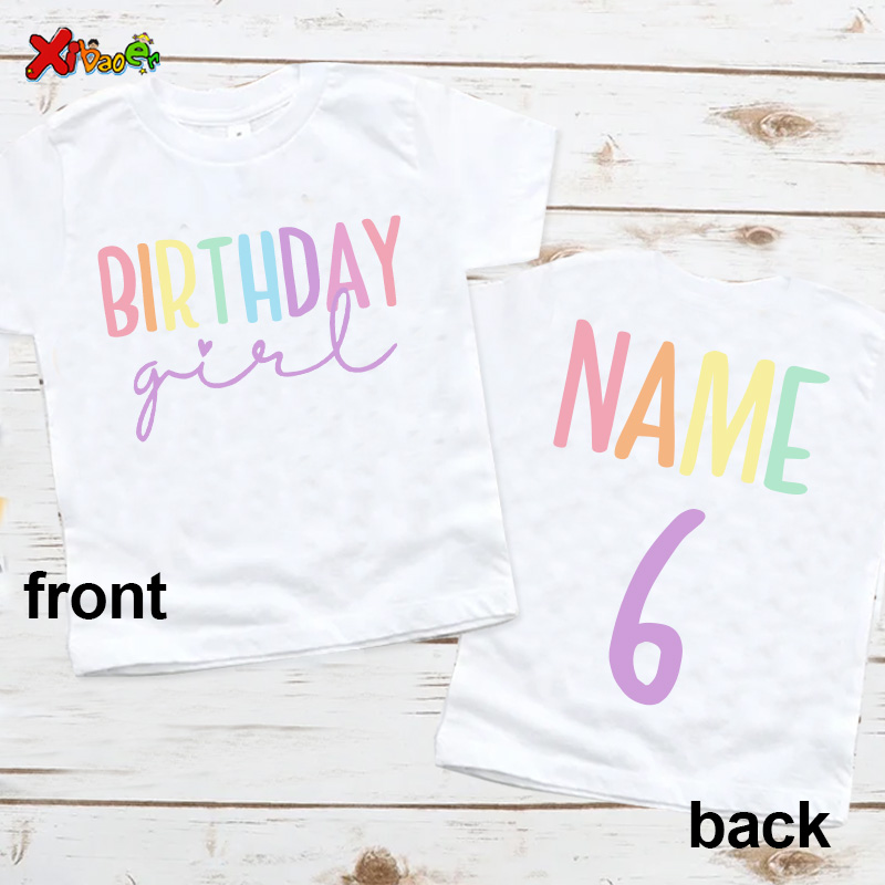 Birthday Girl T Shirt Party Ou - Summer Clothing Name incelemesi ve fiyatı