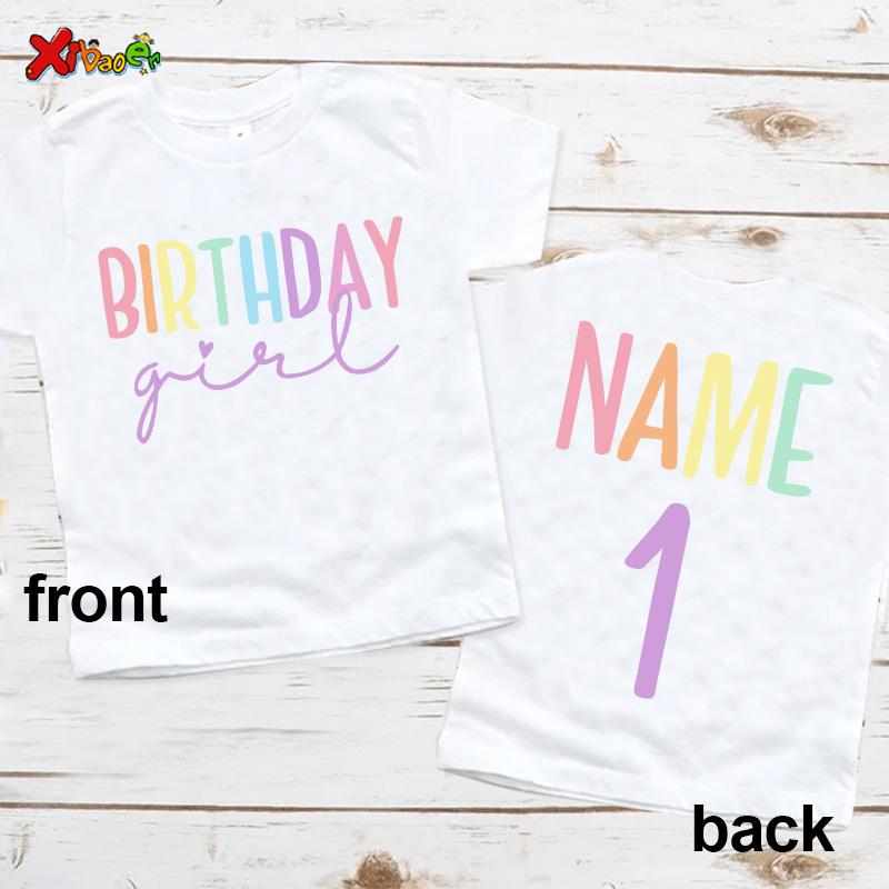 Birthday Girl T Shirt Party Ou - Summer Clothing Name incelemesi ve fiyatı