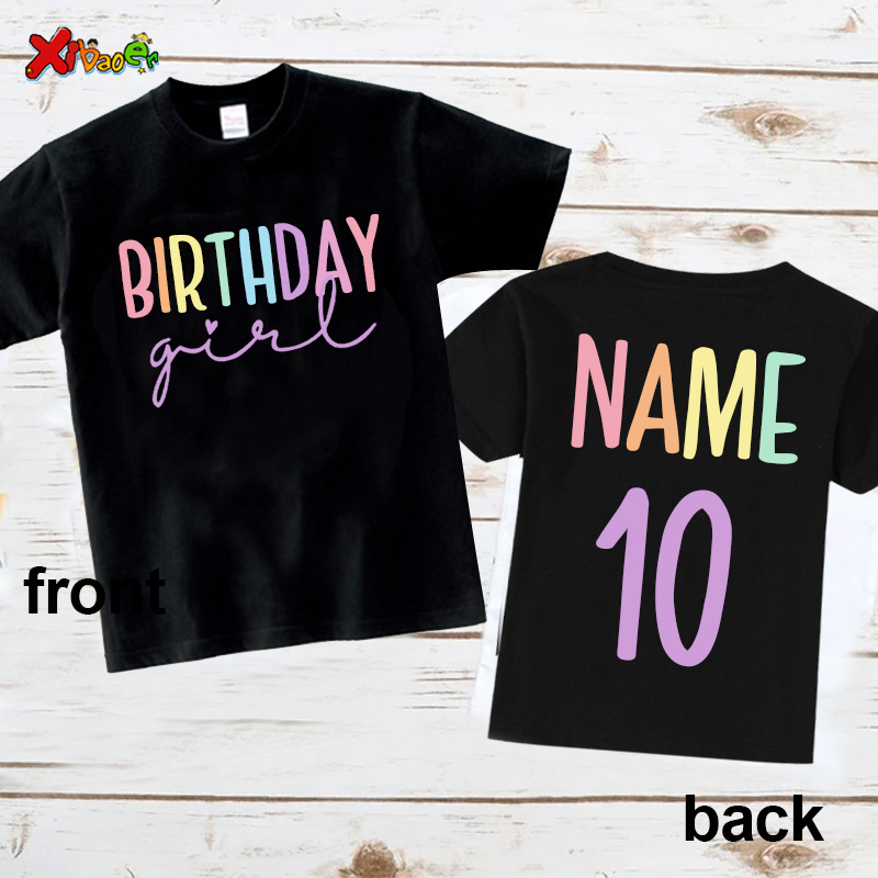 Birthday Girl T Shirt Party Ou - Summer Clothing Name incelemesi ve fiyatı