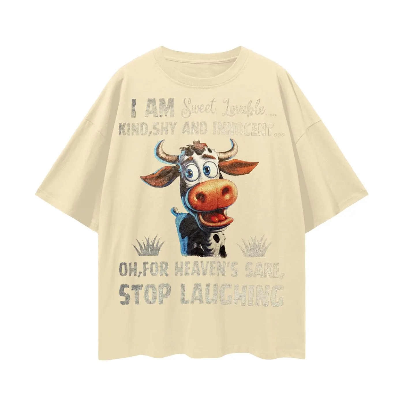 Loveable Cow Clipart Shirt Fun - Summer Clothing Clipart incelemesi ve fiyatı