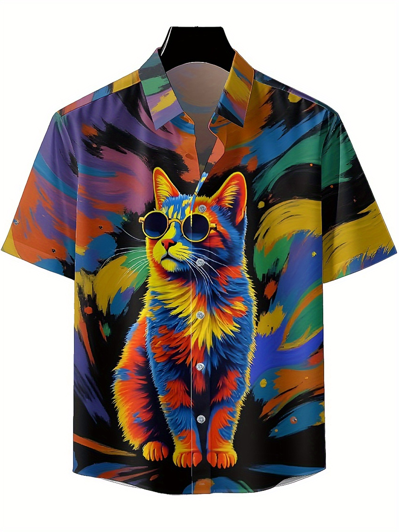 Men's Plus Size Hawaiian Shirt - Beach Shirt Hawaiian incelemesi ve fiyatı