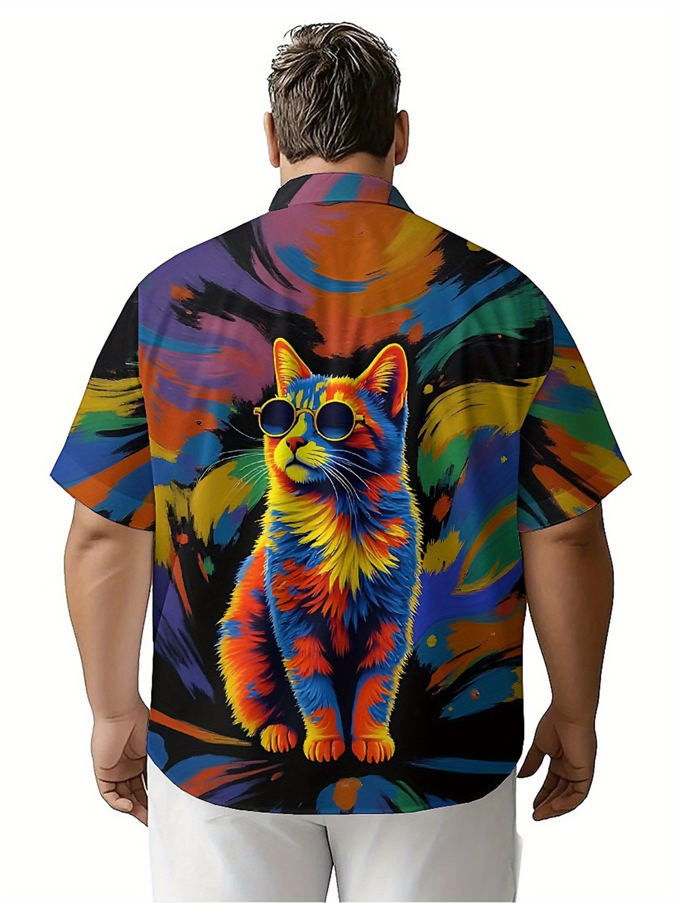 Men's Plus Size Hawaiian Shirt - Beach Shirt Hawaiian incelemesi ve fiyatı