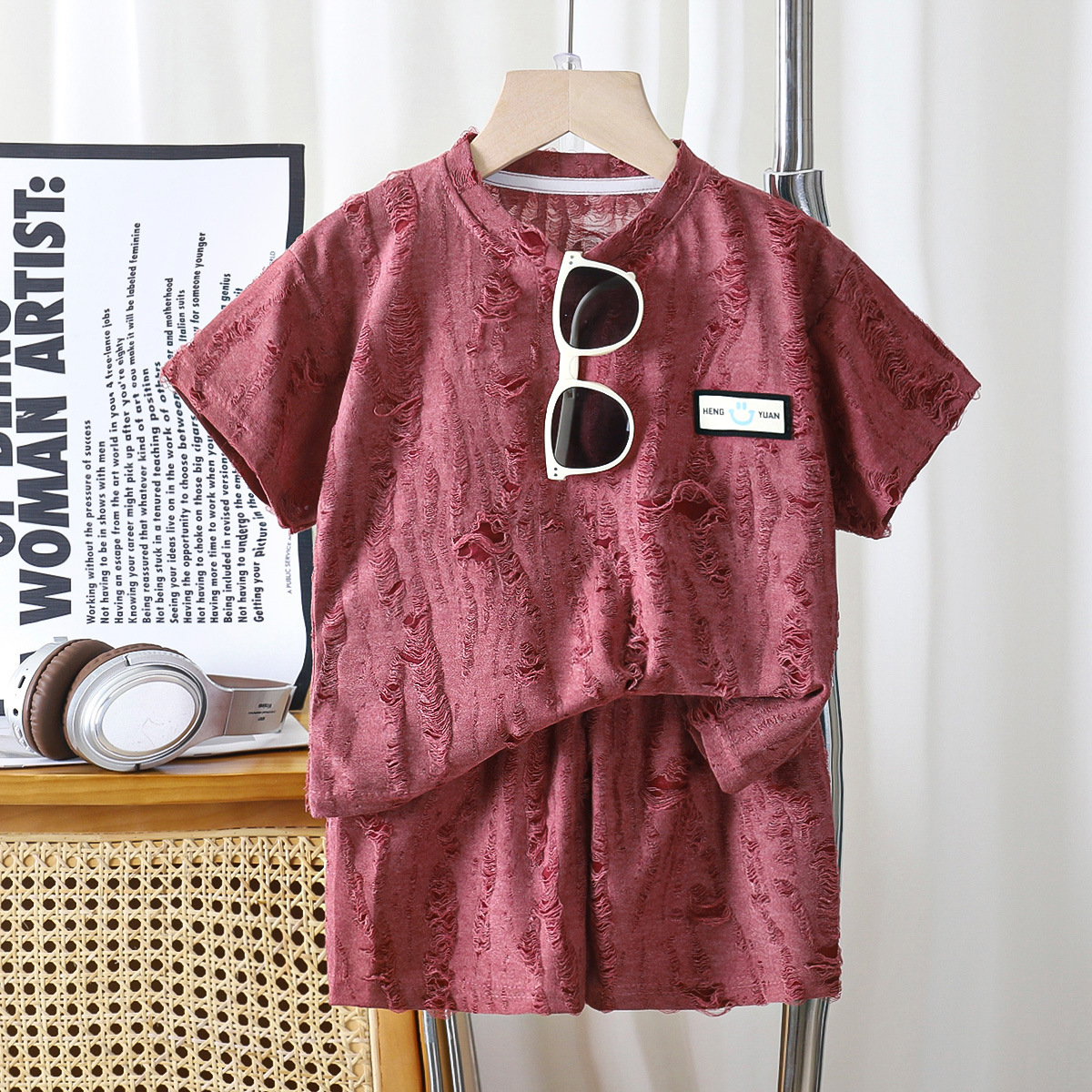 2PCS/Set New Summer Kids Short - Summer Clothing Europe incelemesi ve fiyatı