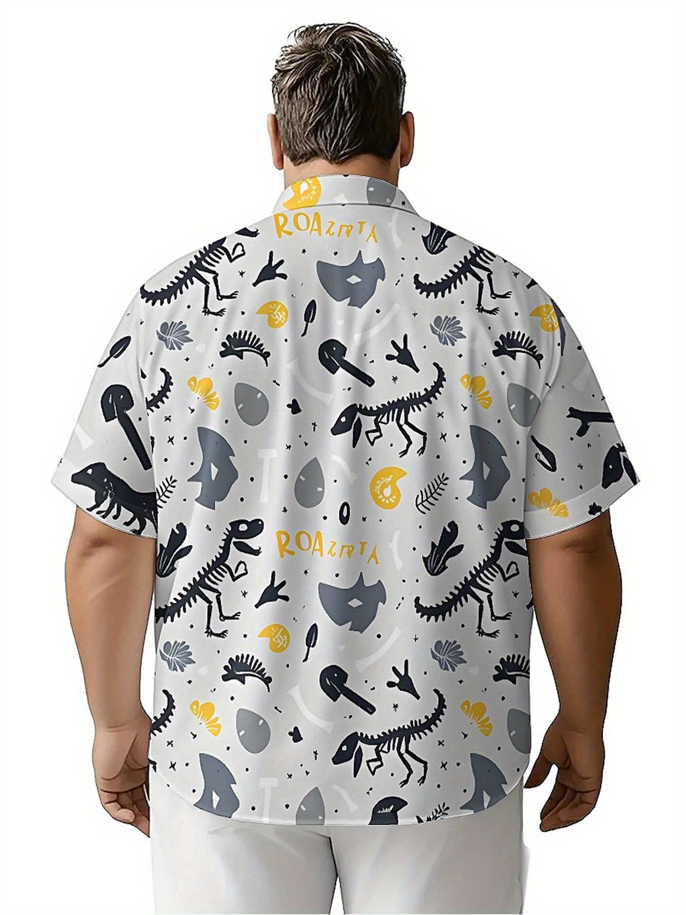 Men's Plus Size Hawaiian Shirt - Beach Shirt Hawaiian incelemesi ve fiyatı